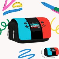 Estuche para bolígrafos con tapa de doble capa para consola de juegos
