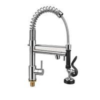 Grifo Mezcladora de Cocina Horse Profesional Industrial con Ducha de Prelavado