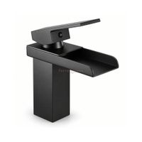 Grifo negro mate mezcladora moderno para lavatorio Nexus3