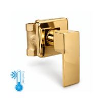 Llave de Ducha Dorada Agua Fría Aleta Basc Italy