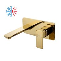 Mezcladora Monomando Empotrada para Lavabo Dorada Horse