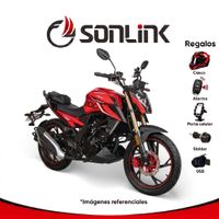Moto Sonlink SL200-F9. 200cc 13.6hp Barras Monoshock Rojo