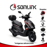 Motocicleta Sonlink SL150-T11 150cc 80kmhora Automatica Negra