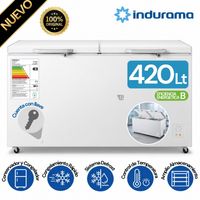 Congeladora Defrost INDURAMA CI-420BL 420Lts Blanco
