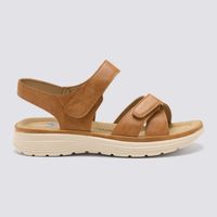Sandalias Mujer Estrap Madison Camel