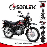 Moto Sonlink Urbana SL200-A4 200CC 13.5HP 5 Vel. USB Sliders Negro