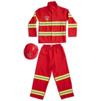 Conjunto Casaca + Pantalón Bombero Niño EUREKA