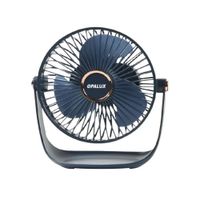 Ventilador portatil recargable 5 velocidades azul Opalux OP-TF60-AZ