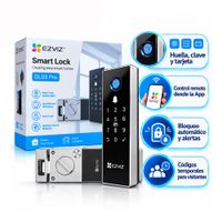 Cerradura Inteligente Ezviz Dl03 Pro Rim Lock Huella Wifi