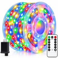 Luces De Navidad Multicolor 50 Metros 500 Led 8 Modos Y CONTROL REMOTO