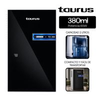 Deshumedecedor de Aire 380ml día Taurus TD-380 65W