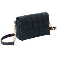 Cartera con Hebilla para Mujer Color Negro SINGULAR