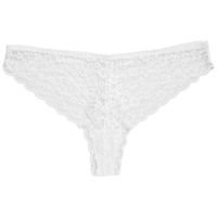Trusa Hilo Encaje Off White Mujer SINGULAR