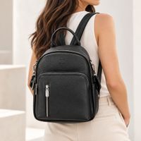 Mochila de Cuero Vacuno GAIA BG8125 Dama