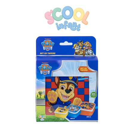 Set de Tapers SCOOL Paw Patrol 3un
