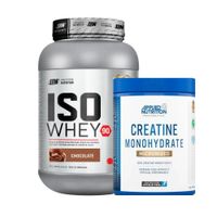 ISO WHEY 1 KG CHOCOLATE Y CREATINA APPLIED 500 GR