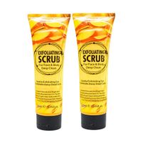 Pack x2 Exfoliante Gel Colágeno Facial y Corporal 320 ml - WOKALI