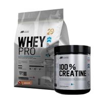 WHEY PRO 3 KG CHOCOLATE Y CREATINA UN 250 GR