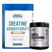 CREATINA APPLIED 1 KG Y GLUTAMINA 200 GR