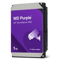 Disco Duro Interno Western Digital WD Purple 1TB SATA 3.5 pulgadas 5400 RPM Morado