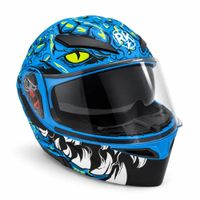 CASCO DE MOTO ABATIBLE RK 902 TATSU  AZUL TALLA XL