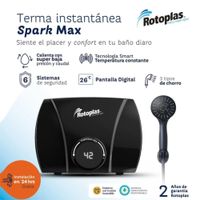 Rapiducha Eléctrica Rotoplas Spark Max 5500W