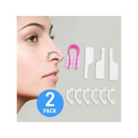 corrector de nariz Y Punta Delgada  invisible 20 Pcs