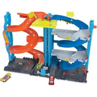 HOT WHEELS CITY PISTA TORRE DE CARRERAS TRANSFORMABLE
