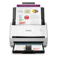 Escáner Documental Epson WorkForce DS-770 II Dúplex ADF 100 Hojas 45 ppm USB 3.0 Blanco