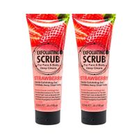 Pack x2 Exfoliante Gel Fresa Facial y Corporal 320 ml - WOKALI