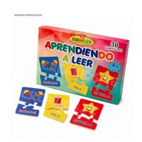 Juego Educacional Aprendo a Leer Tipo Rompecabezas