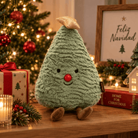 Cojín Arbolito Navideño 30cm - Encanto del Bosque