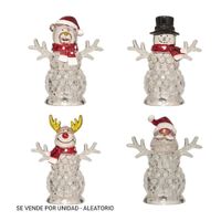 Personajes Luminosos LED 11cm Surtido Navidad