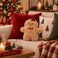 Cojín Sra. Gingerbread 40cm - Encanto Clásico