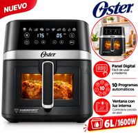 Freidora de Aire Digital Oster DiamondForce 6 Lts CKSTAF60WDDF