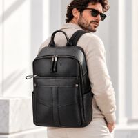 MOCHILA DE CUERO VACUNO AXEL 9240 Laptop 13.3