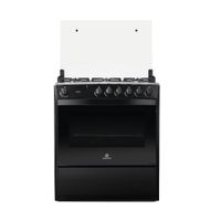 Cocina a Gas Indurama Oviedo 80 cm 6 Hornillas negro
