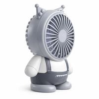 MINI VENTILADOR PORTATIL RECARGABLE GRIS