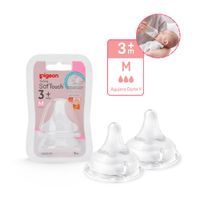 Tetinas Pigeon con sistema de ventilación para biberón talla  M