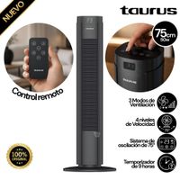 COMBO TAURUS VENTILADOR DE TORRE BABEL DIGITAL Y DESHUMEDECEDOR TD-380