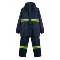 Traje Impermeable para Lluvia Pantalon Casaca Reflectiva Talla XL