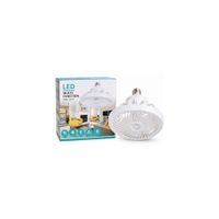 Foco LED con Mini Ventilador 2 en 1 con Control Remoto