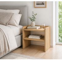 Velador Minimalista Nicolle Nórdico Duna RyR MUEBLES