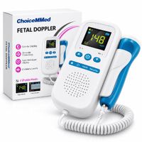 Doppler Fetal ChoiceMMed FD-630C Portátil con Pantalla LCD a Color y Sonda Ultrasónica