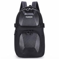 MOCHILA MOTOCICLISTA IMPERMEABLE TAPA DURA COLOR NEGRO.