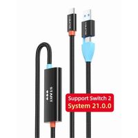 Cable capturador de Video USB-C con puerto USB-C PD 100W - CABLETIME | CC19L