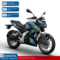Moto Bajaj Pulsar N 160 Celeste