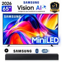 Televisor Samsung M70 65 4K UHD Mini LED Tizen OS UN65M70HAGXPE - Soundbar Samsung