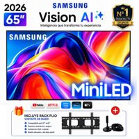 Televisor smart Samsung M70 65 4K UHD Mini LED Tizen OS UN65M70HAGXPE - Rack - Antena