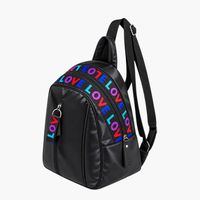 Mochila Pequeña Multifunción Oxford Negro